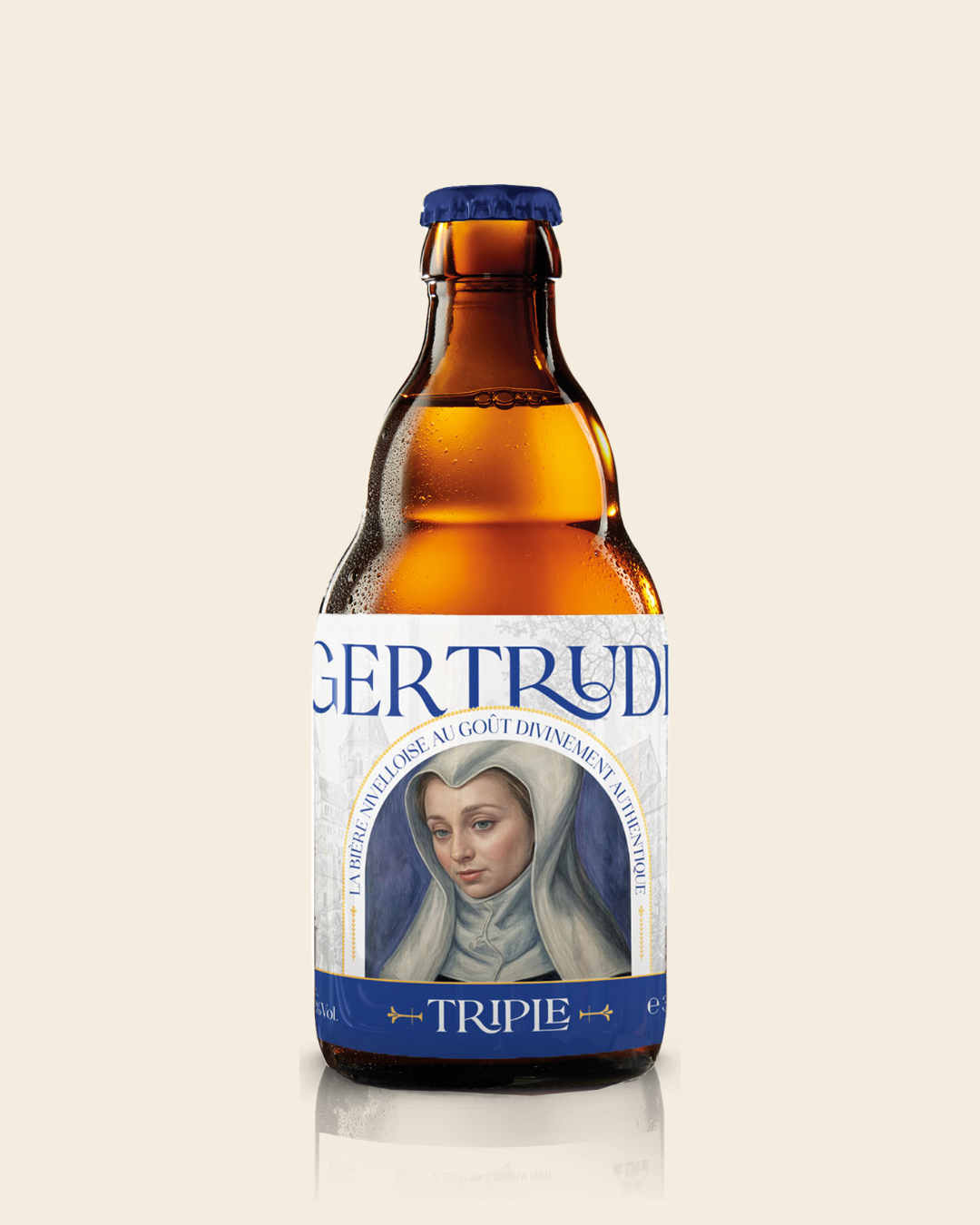 Gertrude Triple, bière blonde de Nivelles