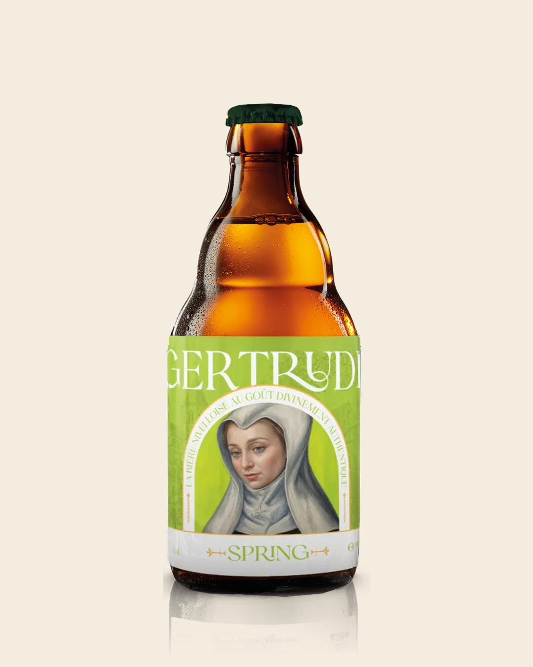 Gertrude Spring, bière blonde légère au combawa